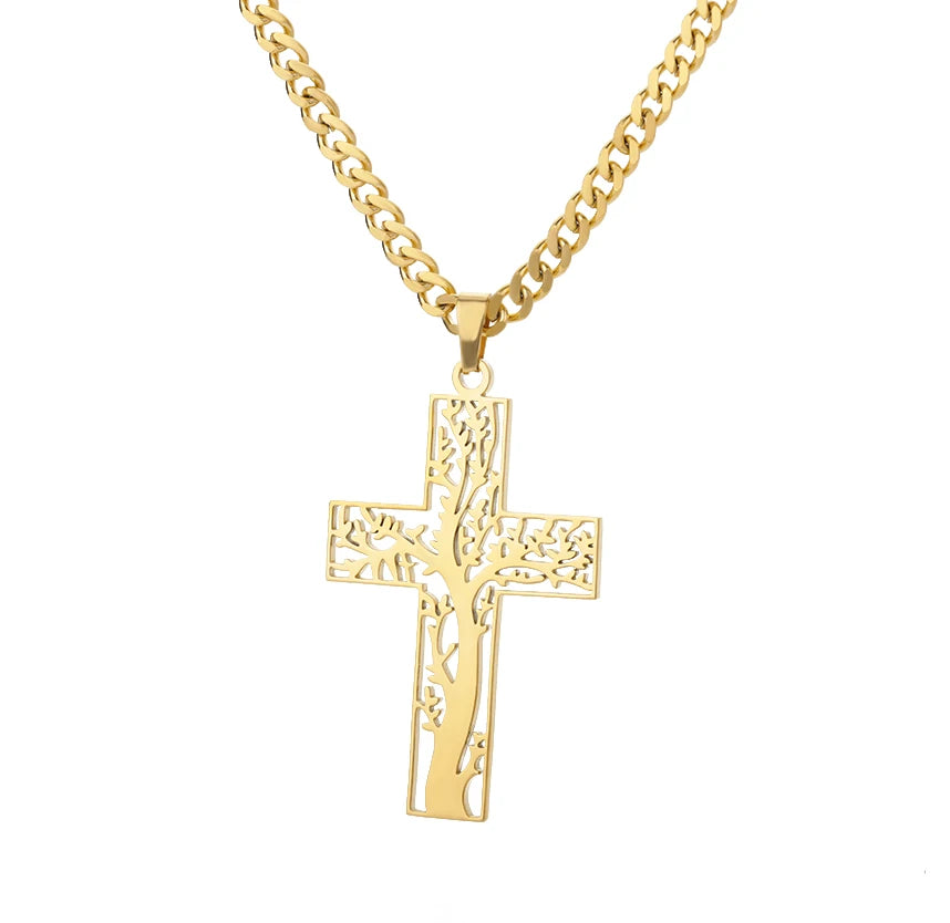 Jesus Pendant - Stainless Steel