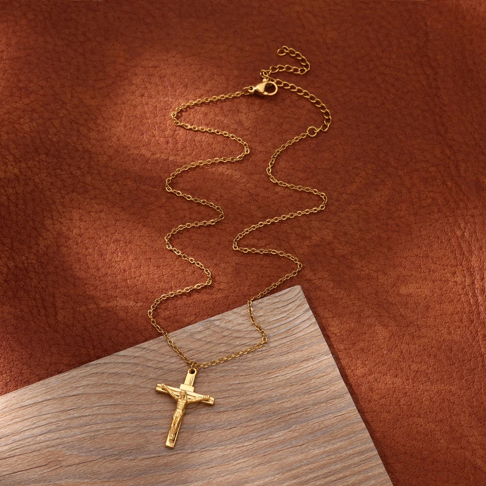 Jesus Pendant - Stainless Steel