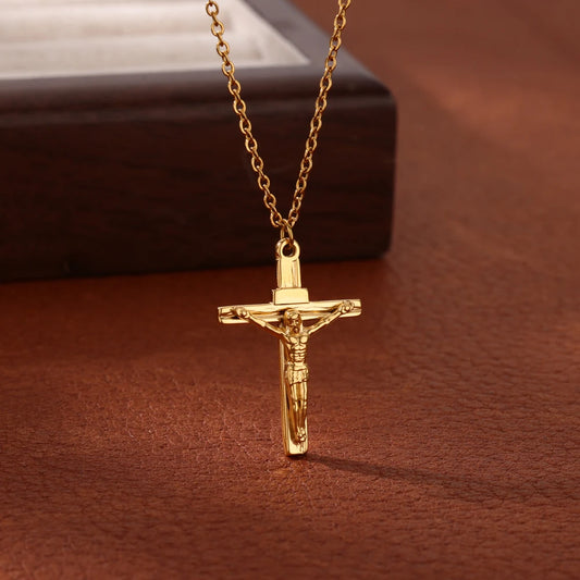 Jesus Pendant - Stainless Steel